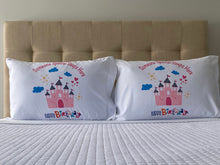 Load image into Gallery viewer, birthday pillowcase - princess castle
