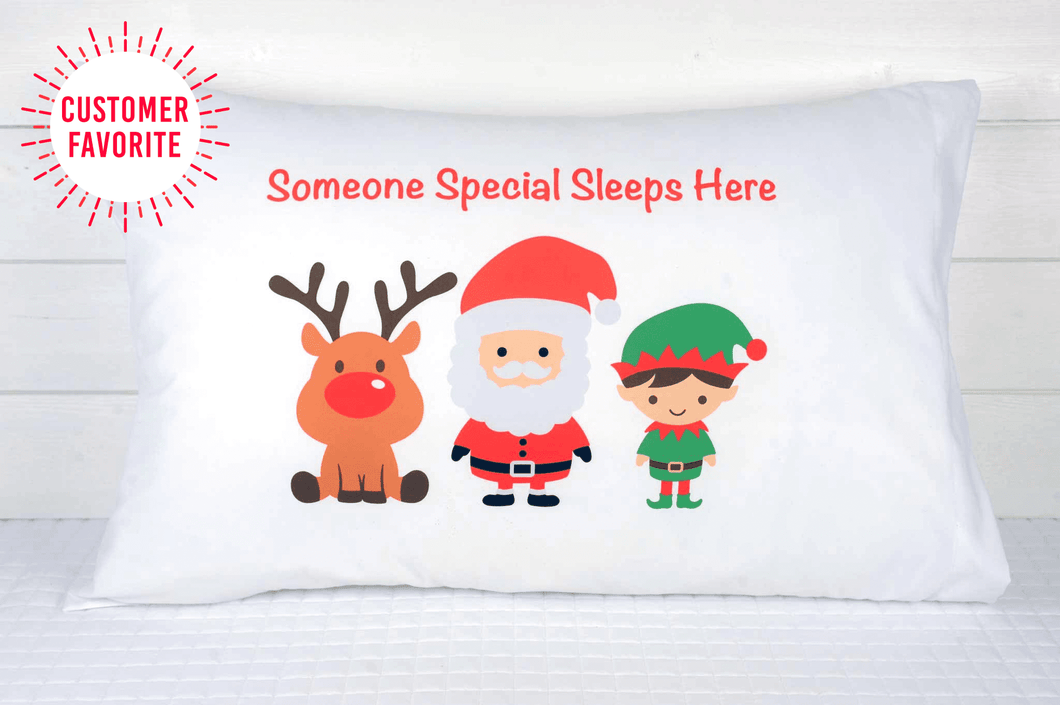 Children's Christmas Pillowcase