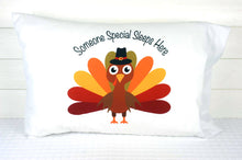Load image into Gallery viewer, Children&#39;s Thanksgiving pillowcase
